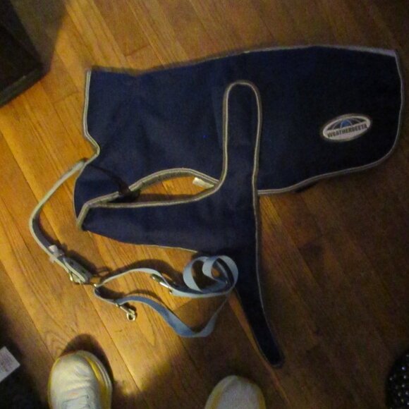 new mr. fluffy friend dog bed and weatherbeeta dog jacket 55cm/22" and collar - Picture 4 of 4